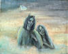 "In the twillight", spring of 2003, pastel